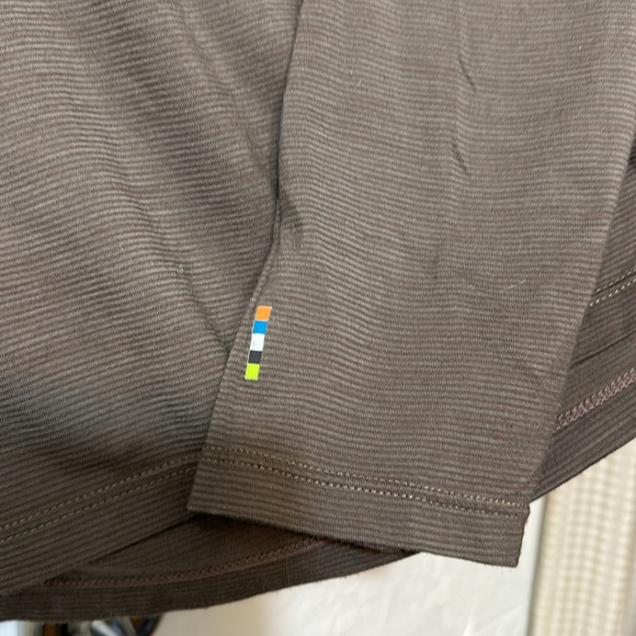 SmartWool Men's (M) Medium Merino 150 Base Layer Micro Stripe Long Sleeve Shirt - Picture 3 of 6